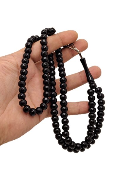 Han Ticarethane Capsula tăiată culoare neagră 99 de bucăți mărgele de rugăciune