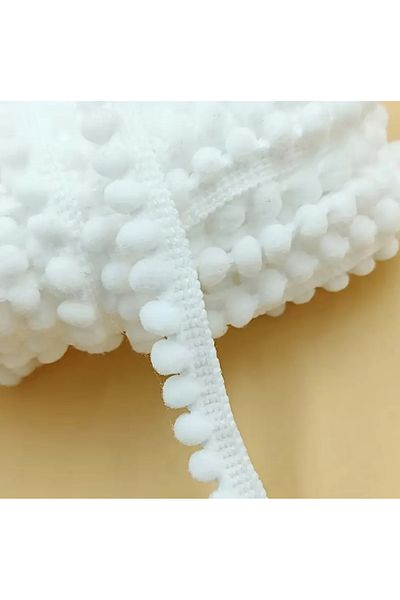 SavBrand Pompom Ribbon 2 Meters, Decorations Supplies, Hobby Supplies, Decorative Ribbon