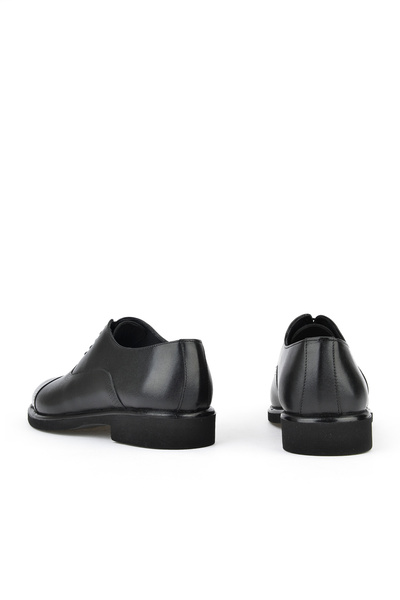 Ziya Γνήσιο Δερμάτινο Μαύρα Ανδρικά Παπούτσια Classic - 15148Z134