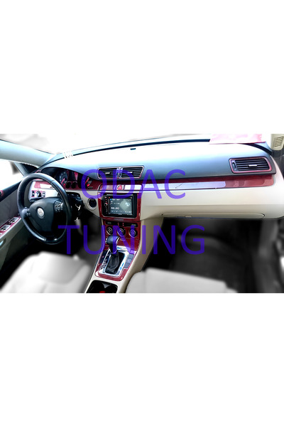 ODAC TUNING VW Passat B6 Torpido Full Kaplama Konsol, Trim, Göğüs Kaplama Set...