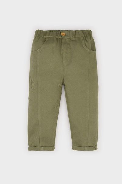 DeFacto New Season Baby Boy Elastic Waist Straight Leg Gabardine Trousers