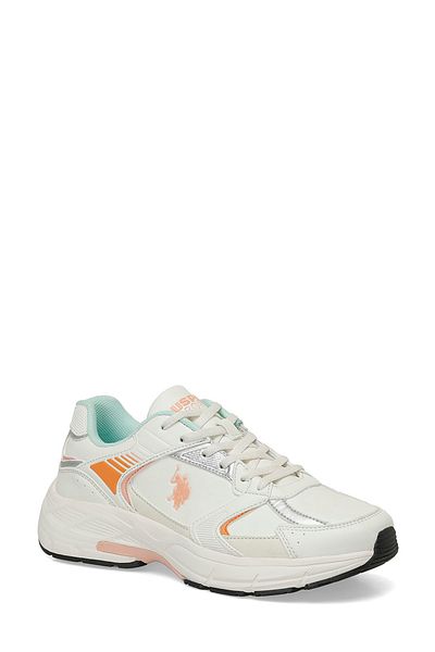 U.S. Polo Assn. Tenis FELIX WMN GLB 4PR Beyaz Kadın