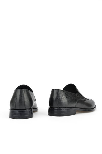 Ziya Ανδρικά κλασικά παπούτσια από γνήσιο δέρμα - 15148Z090 Μαύρο