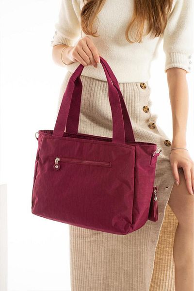 Baginn Geantă de umăr pentru femei, 33*28 cm, cu curea încrucișată, geantă de mesager, geantă de mână din material textil ușor, rezistent la apă