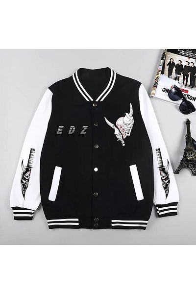 Edizen Onii 2024 Oversize Premium College Jacket 100% βαμβάκι