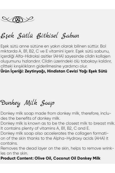 DURUSOY Aki̇ksir Donkey Milk Soap 2X110Gr