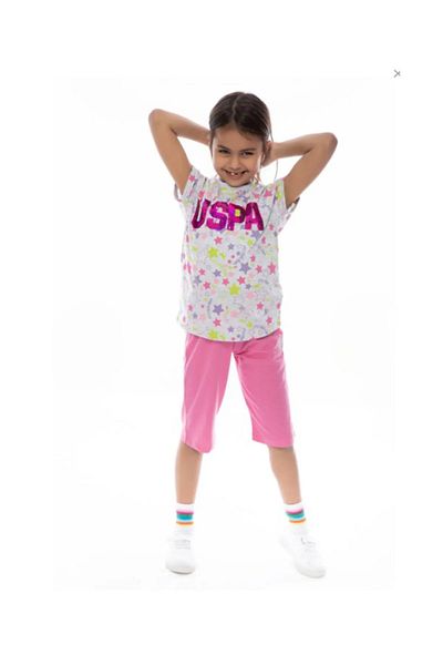 U.S. Polo Assn. Capri Set for Girls