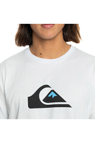 Quiksilver Comp Logo Ανδρικό Λευκό T-Shirt ΑΝΔΡΙΚΟ T-SHIRT EQYZT07658