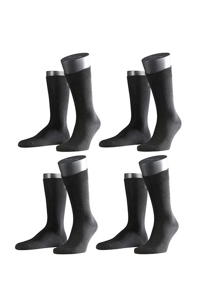 FALKE Herren Socken Swing 4er-Pack - Herren, Strümpfe, Uni, 39-46