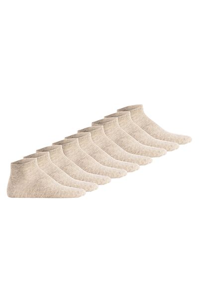 Hudson Unisex Sneakersocken, 9er Pack - Simply, kurze Socken, einfarbig