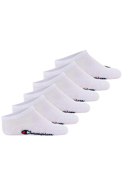 Champion Kinder Socken, 6er Pack - Sneaker Socken, Logo, einfarbig