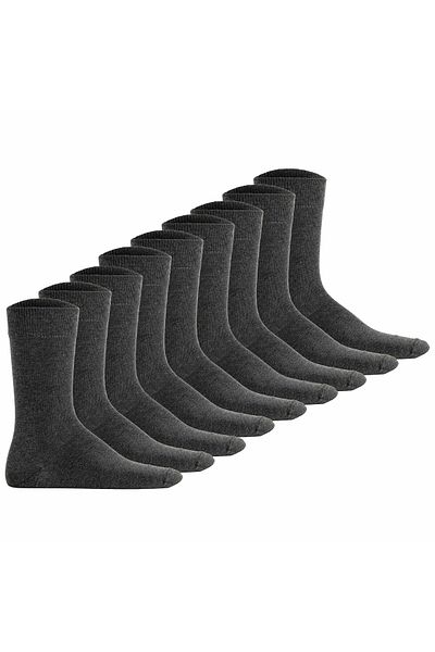 Hudson Unisex Socken, 9er Pack - Simply, Basic Socken, einfarbig