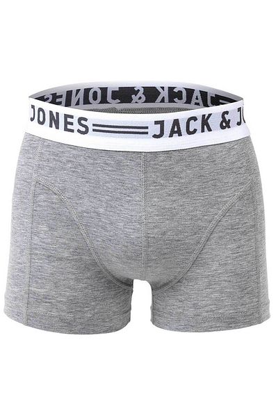 Jack & Jones JACK&JONES Herren Boxer Shorts, 6er Pack - SENSE TRUNKS, Baumwoll-Stretch