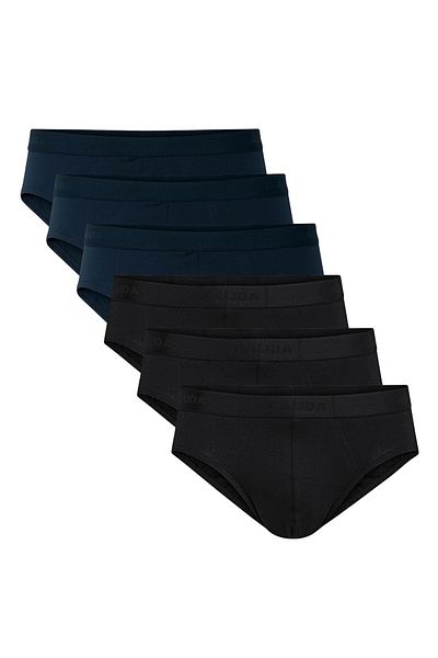 Calida Herren Slip, 6er Pack - Natural Benefit, Elastikbund, Single Jersey