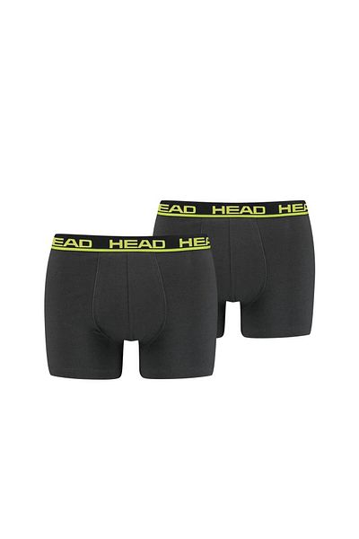 Head Herren Boxershort, 6er Pack - Basic, Baumwoll Stretch, einfarbig