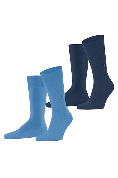Burlington Herren Socken Everyday 2er Pack - Baumwolle, Uni,  Onesize, 40-46
