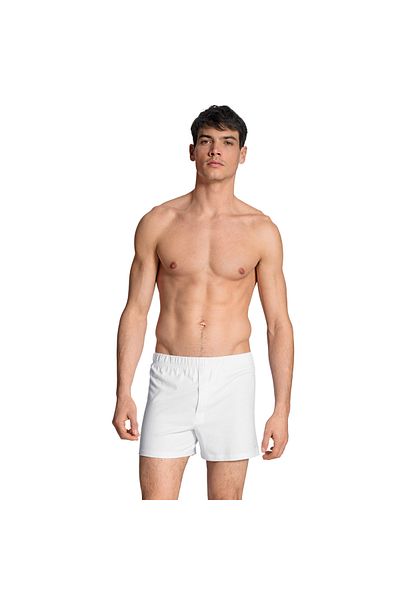 Calida Herren Jersey Boxershorts , 2er Pack - Cotton Code, einfarbig, 100% Baumwolle