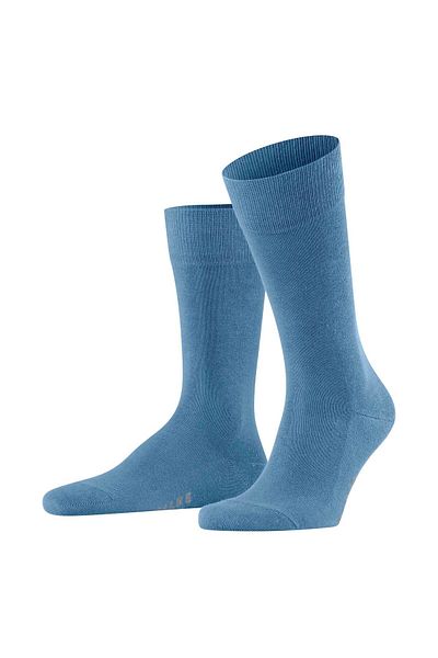 FALKE Herren Socken - Family SO, Allrounder Strümpfe, Uni, Baumwollmischung