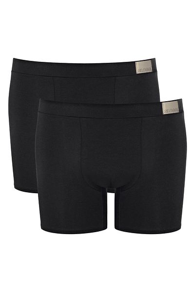 SLOGGI Herren Shorts, 2er Pack - GO Natural Short C2P, Boxershorts, Cotton Stretch
