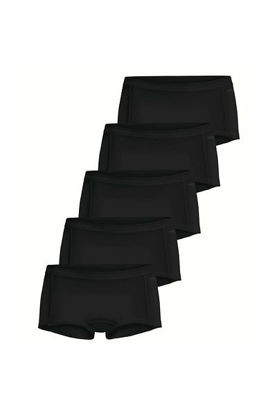 Björn Borg BJÖRN BORG Damen Minishorts 5er Pack - Core Minishorts, Baumwolle, einfarbig