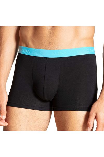 Calida Herren Boxershorts, 6er Pack - Natural Benefit, Elastikbund, Single Jersey