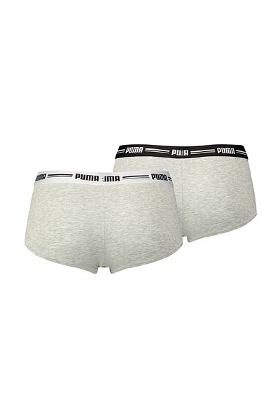 Puma Damen Mini Shorts - Iconic, Soft Cotton Modal Stretch, 4er Pack