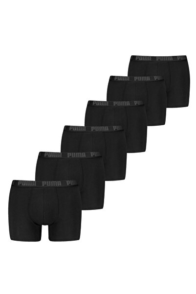 Puma Herren Boxer Shorts, 6er Pack - Basic Boxer ECOM, Cotton Stretch, Everyday