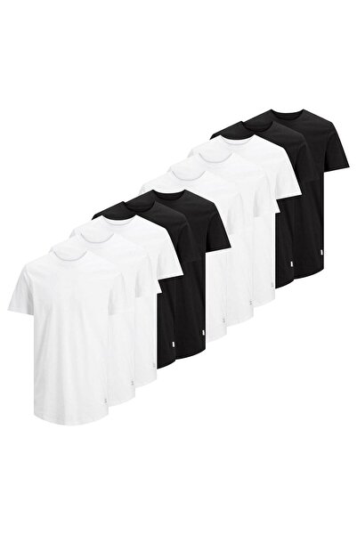 Jack & Jones JACK&JONES Herren T-Shirt, 10er Pack - JJENOA, kurzarm, Rundhals...
