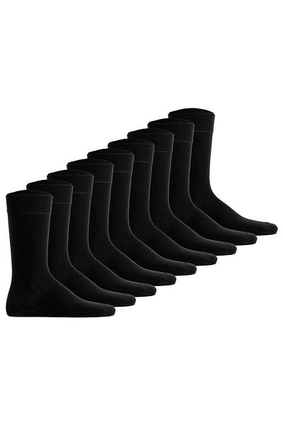 Hudson Unisex Socken, 9er Pack - Simply, Basic Socken, einfarbig