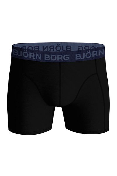 Björn Borg BJÖRN BORG Herren Boxershorts, 12er Pack - Cotton Stretch Boxer, Logo, einfarbig