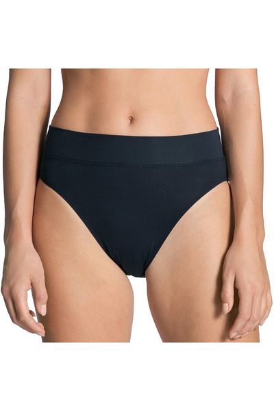 Calida Damen Slip - Elastic, High Waist, Softbund, Single Jersey