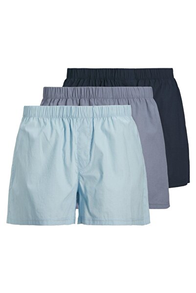 Jack & Jones JACK&JONES Herren Web-Boxershorts, 3er Pack - JACMILANO WOVEN BO...