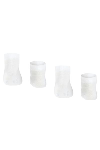 FALKE Kinder Sneakersocken, 2er Pack - Happy, Kurzsocken, einfarbig