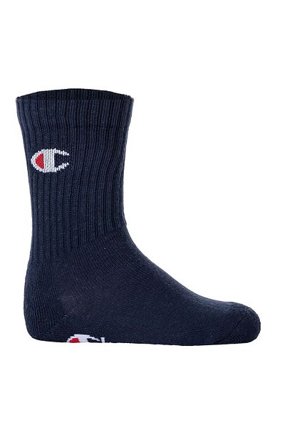 Champion Kinder Socken, 6er Pack - Crew Socken, einfarbig