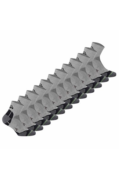 Diadora Unisex Quarter Sportsocken, 12er Pack - Socken, Logo, Muster