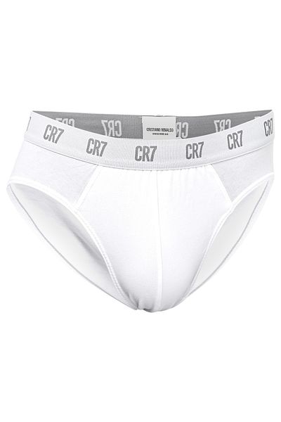 Cristiano Ronaldo CR7 CR7 Herren Slips, 3er Pack - Briefs, Logobund, Stretch Cotton