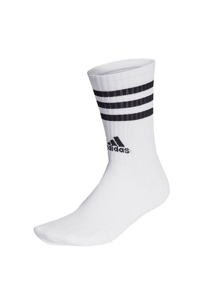 adidas Unisex Socken, 6er Pack - 3-Streifen Cushioned Crew, Logo, Streifen, gepolstert
