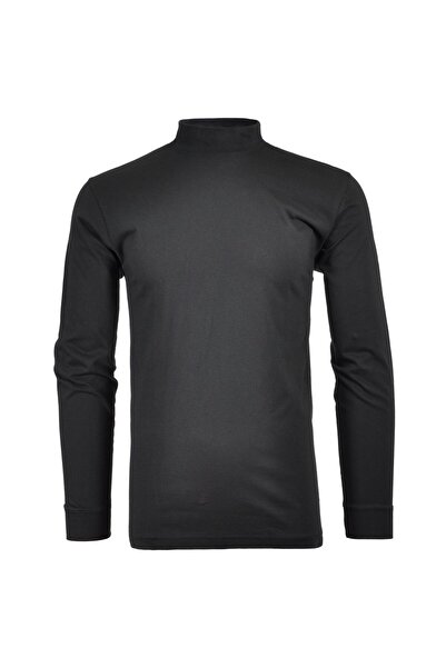 Ragman Herren Stehkragen-Pullover - Langarm Basic Stehkragen Regular, Single ...