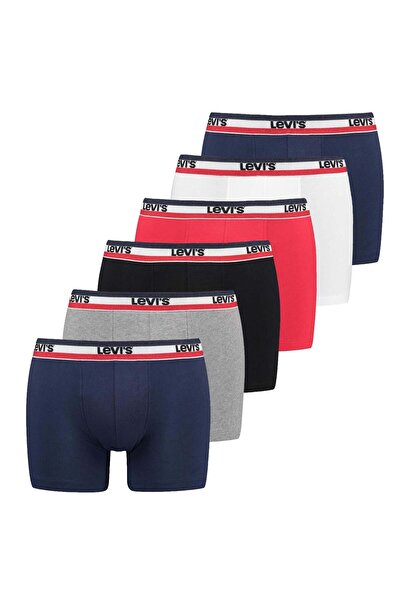 Levi's LEVI´S Herren Boxer - Sportswear Boxer Brief, ECOM, Cotton Stretch, 6e...