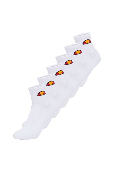Ellesse Unisex Quarter Socken, 6 Paar - Rilla, Ankle Socks, Logo