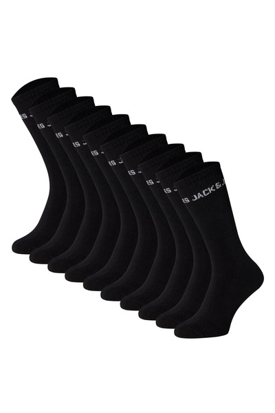 Jack & Jones JACK&JONES Kinder Tennissocken, 10er Pack - JACBASIC LOGO TENNIS...