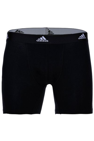 adidas Herren Boxershorts, 3er Pack - Boxer Briefs, Active Flex Cotton, Logo