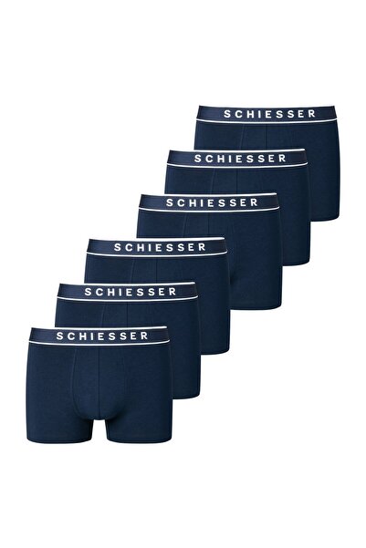 Schiesser Herren Shorts 6er Pack - Serie "95/5", Logobund, S-XXL