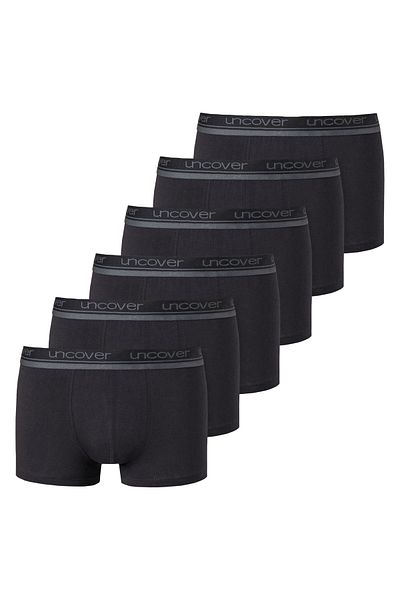 uncover by Schiesser Herren Shorts 6er Pack - Serie "Uncover", Unterhose