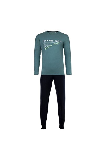 Sanetta Jungen Schlafanzug Set 2-tlg. - lang, Bündchen, Pyjama, Kinder, Teens...