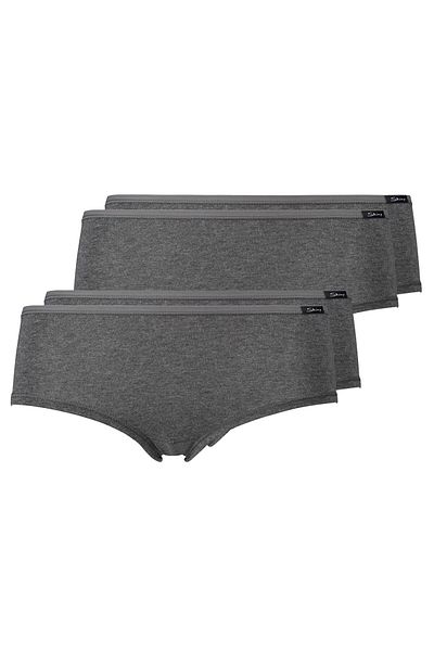 Skiny Damen Panty, 4er Pack - Slip, Pants, Cotton Stretch, Basic