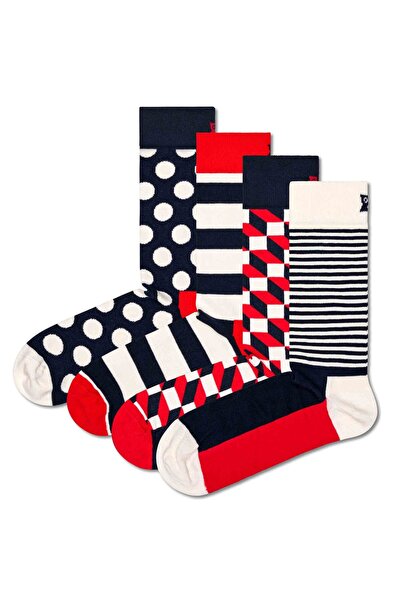 Happy Socks Strümpfe CLASSIC NAVY Socken 4er Pack