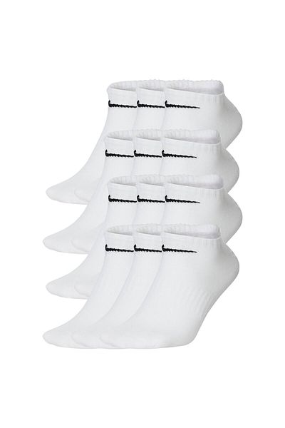 Nike Unisex 12er Pack Sneaker Sportsocken - Everyday, Lightweight No Show, einfarbig