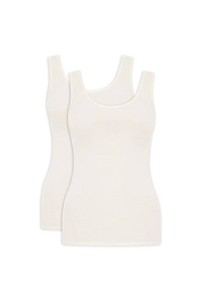 Chantelle Damen Top 2er Pack - Unterhemd, SoftStretch, nahtlos, Einheitsgröße 34-44