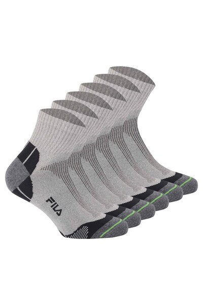 Fila Unisex Socken, 6 Paar - Quarter Multisport, Kurzsocken